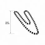 Silver Capped Karungali Mala